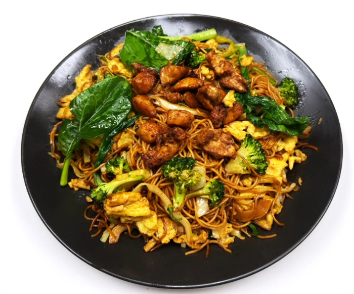 Chicken egg chowmein